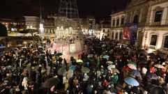 Protesta en Pontevedra por el cierre de la avenida Reina Victoria