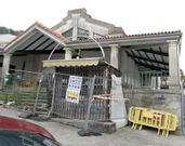 Las obras del antiguo mercado comenzaron hace un a�o. 
