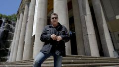 Carlos Go�i, cantante de Revolver, en A Coru�a