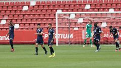 Partido en el Molin�n entre el Sporting y el Lugo