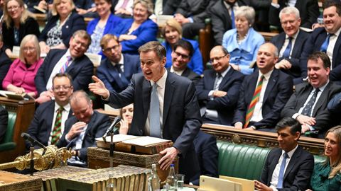 El ministro de Econom�a brit�nico, Jeremy Hunt.
