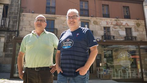 Juan y Antonio Lij� Gonz�lez, due�os del Plaza que a partir de ahora tendr� nueva gerencia