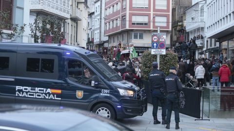 Polica Nacional, Proteccin Civil y Guardia Civil de Trfico reforzaron sus dispositivos para velar por la seguridad durante la Semana Santa de Viveiro