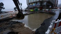 Destrozos en Galicia tras el paso del temporal