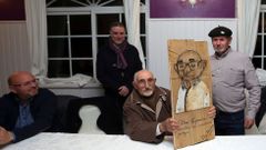 B�scate en el homenaje que Barbantia rindi� a Xos� Ram�n Espa�a