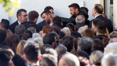 Entierran a Julen en el cementerio malague�o de El Palo