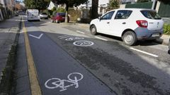 En la calle Mondo�edo la previsi�n es que los ciclistas circulen en el sentido contrario a los coches