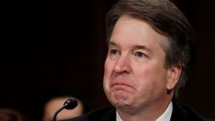 El juez Brett Kavanaugh, durante su declaraci�n frente al Comit� Judicial del Senado la semana pasada