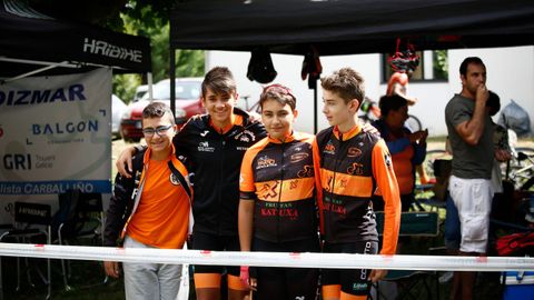 MINI BTT MACEDA.La mini BTT fomenta la convivencia entre los ni�os y ni�as de las distintas escuelas.