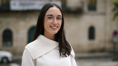 Nayeli Salgado, el sbado en O Carballio, alcanzar la mayora de edad precisamente el 28 de mayo. 