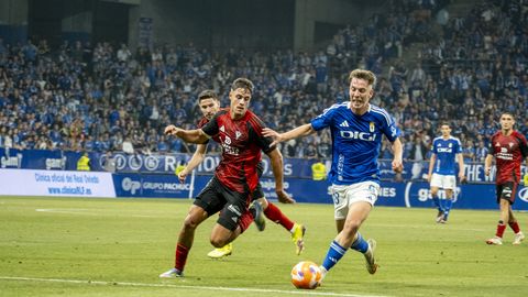 Final del play off de ascenso entre el Real Oviedo y el Mirandés