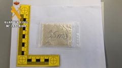 Droga enviada en una carta desde Holanda a un vecino de Cadavedo