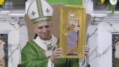 Le�n XIV en una misa en Roma este domingo