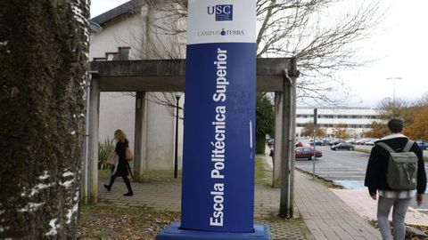 Exterior de la Escola Polit�cnica Superior del campus de Lugo, uno de los centros de referencia del Campus Terra