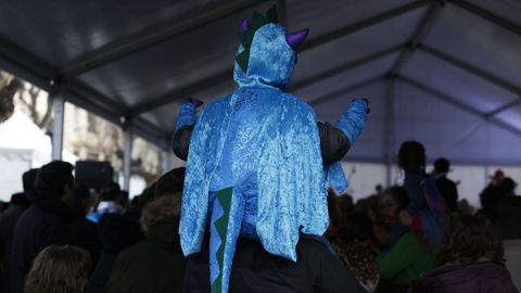 Entroido en la calle de la Torre