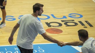 Westermann, en su primera temporada en el Obradoiro