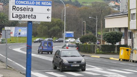 Paso de peatones donde se produjo el accidente, en una imagen de archivo