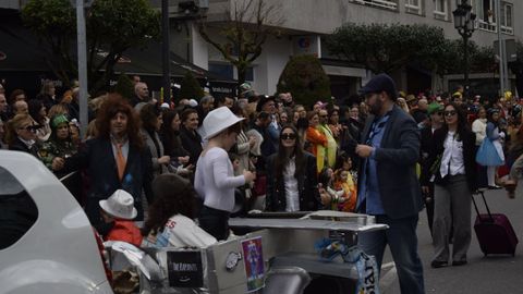 Desfile de entroido de Barbad�s por las calles de A Valenz�