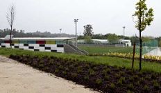 El campo est� listo para acoger ya la pretemporada del Estradense. 