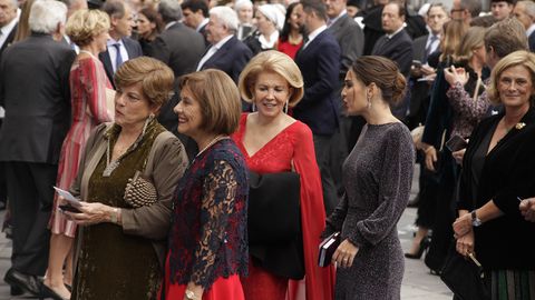 Llegada de los invitados a la ceremonia de los Premios Princesa de Asturias