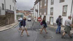 A partir del 7 de septiembre, el tr�fico solo circular� por As Rodas en sentido descendente