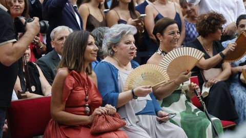 Preg�n de Dolores V�zquez en las fiestas de Betanzos