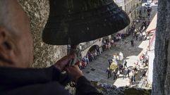 Procesi�n de la Virgen de las Angustias por Ribadavia.