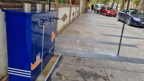 Fuentes instaladas en O Barco de Valdeorras
