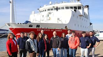 Quince cient�ficos embarcan en el Sarmiento de Gamboa en el marco del proyecto europeo One Blue. Estudiar�n los contaminantes emergentes desde el Cant�brico hasta M�laga.