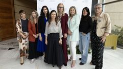 Organizaci�n y algunas de las ponentes, en la primera edici�n del encuentro