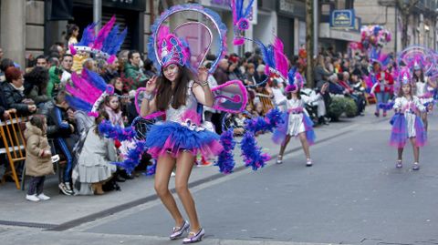 Desfile de Carnaval en Pontevedra