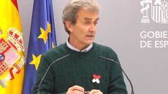 Comparecencia�de Fernando Sim�n�con los �ltimos datos de la pandemia en Espa�a