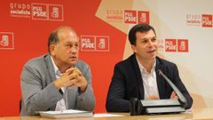 Gonzalo Caballero con Leiceaga