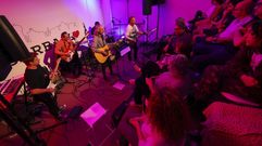 Un dos concertos que ten habido no Curruncho Pop, ano 2023