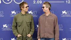 Liam y Noel Gallagher presentan en Venecia el documental �Oasis: Don't Look Back in Anger�