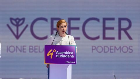Lilith Verstrynge en un acto celebrado en Alcorc�n en junio