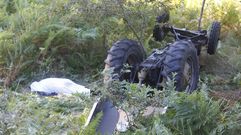 Accidente de un tractor con un muerto�en Xeve