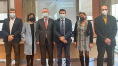 El informe fue presentado en Boiro.
