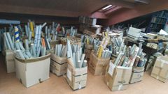 Exponav custodia la documentaci�n de Tecnor en dos mil tubos