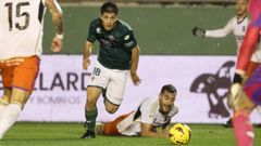 Brais Mart�nez, lateral izquierdo del Racing.