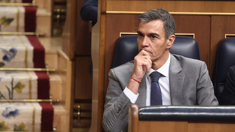 El presidente del Gobierno, Pedro S�nchez