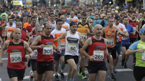 Participantes de una de las ediciones del C21, durante una de las carreras.