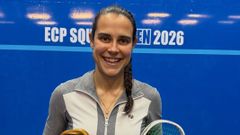 La jugadora de squash viguesa Marta Dom�nguez.