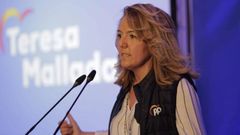 La portavoz del PP en la Junta General, Teresa Mallada