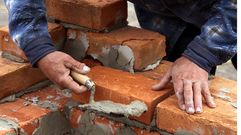 Un trabajador de la construcci�n