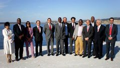 Imagen de la visita de la delegaci�n de Guinea Conakry