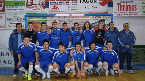 Christian Chao era el capitn del Puerto Celeiro juvenil que se proclam campen de Galicia en el 2006.