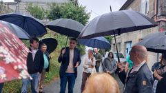 Reuni�n de concejales del gobierno de Pontevedra con los vecinos de Leborei