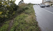 Desde el 2014, se registraron cinco accidentes en esta curva de Arteixo. 