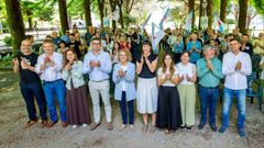 Ana Pont�n presenta a los candidatos del BNG en O Condado y A Paradanta
